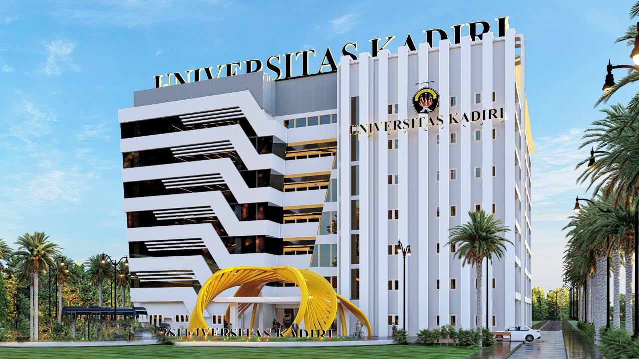Gedung kampus modern Universitas Kadiri